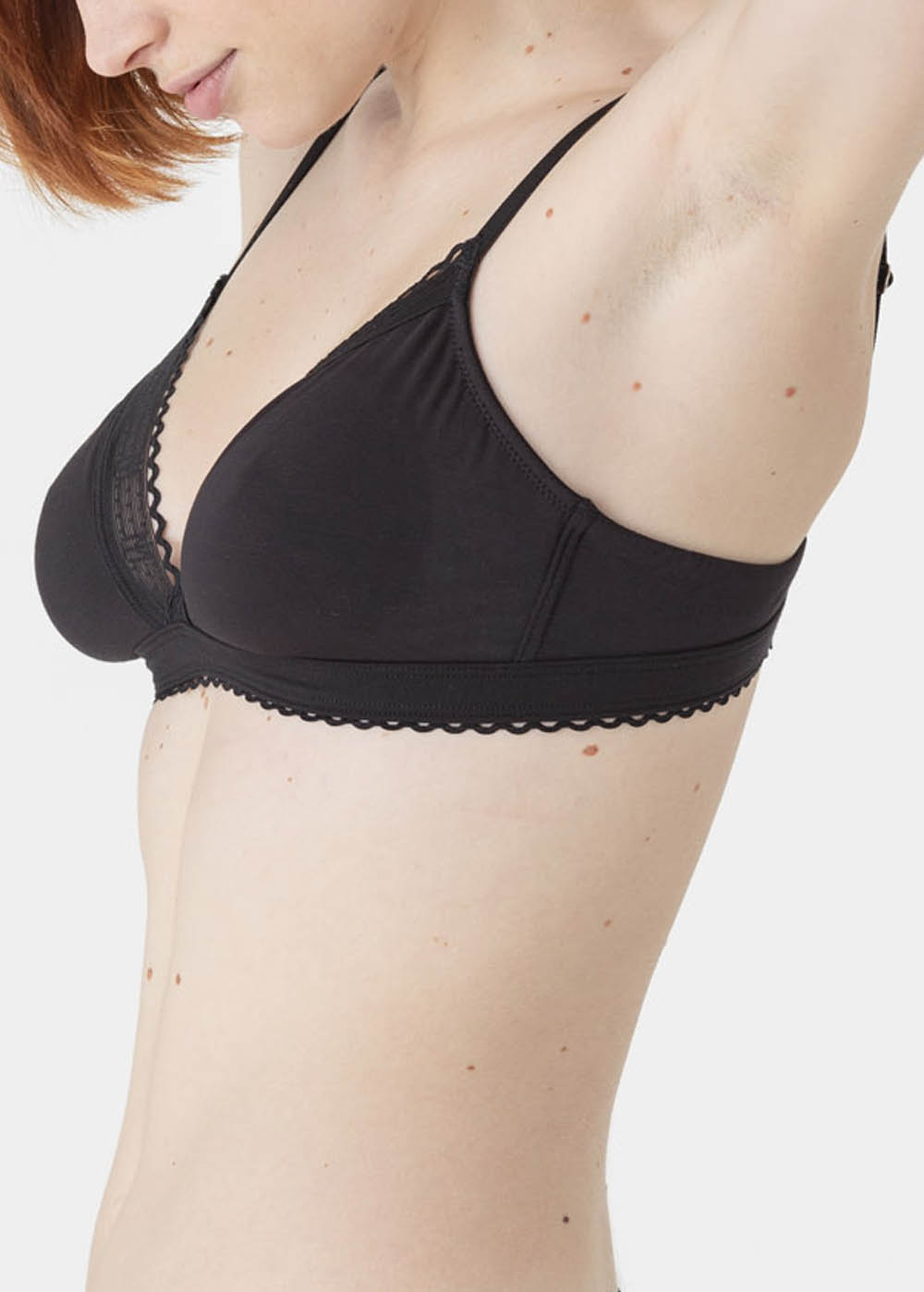 Soutien-gorge Moul sans Armatures Maison Lejaby Noir